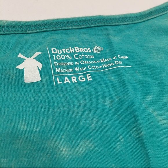 Dutch Bros Coffee Good Vibes Tank Top Size Large - Picture 6 of 12